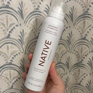 Native Coconut & Vanilla Deodorant and Body Spray
